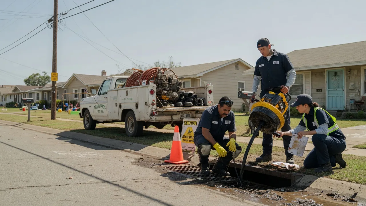 Drain Cleaning in Shamrock, TX near me